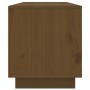 Mueble de TV madera maciza de pino marrón miel 140x35x40 cm de vidaXL, Muebles TV - Ref: Foro24-814317, Precio: 84,99 €, Desc...