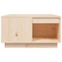 Solid pine wood coffee table 60x61x32.5 cm by vidaXL, Coffee table - Ref: Foro24-814529, Price: 77,92 €, Discount: %