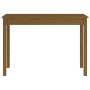 Mesa consola de madera maciza de pino marrón miel 110x40x75 cm de vidaXL, Mesas auxiliares - Ref: Foro24-814242, Precio: 73,3...