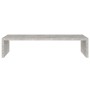 Soporte para pantalla madera gris hormigón 60x23,5x12 cm de vidaXL, Muebles TV - Ref: Foro24-340640, Precio: 25,28 €, Descuen...