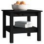 Solid black pine wood coffee table 45x45x40 cm by vidaXL, Coffee table - Ref: Foro24-814268, Price: 55,18 €, Discount: %