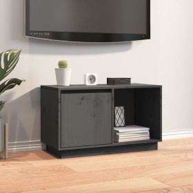 Solid pine wood TV cabinet 74x35x44 cm by vidaXL, TV Furniture - Ref: Foro24-814336, Price: 40,99 €, Discount: %