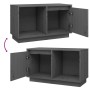 Mueble de TV de madera maciza de pino 74x35x44 cm de vidaXL, Muebles TV - Ref: Foro24-814336, Precio: 40,99 €, Descuento: %