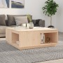 Solid pine wood coffee table 100x101x40.5 cm by vidaXL, Coffee table - Ref: Foro24-814519, Price: 141,52 €, Discount: %