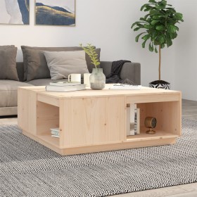 Solid pine wood coffee table 100x101x40.5 cm by vidaXL, Coffee table - Ref: Foro24-814519, Price: 141,99 €, Discount: %