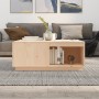 Solid pine wood coffee table 100x101x40.5 cm by vidaXL, Coffee table - Ref: Foro24-814519, Price: 141,52 €, Discount: %