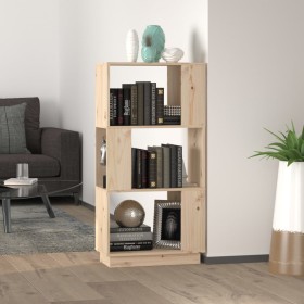 Solid pine wood shelf/space divider 51x25x101 cm by vidaXL, Bookcases and shelves - Ref: Foro24-814034, Price: 43,99 €, Disco...