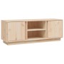 TV-Schrank aus massivem Kiefernholz, 110 x 35 x 40,5 cm von vidaXL, TV-Möbel - Ref: Foro24-814474, Preis: 75,99 €, Rabatt: %