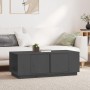 Solid gray pine wood coffee table 110x50x40 cm by vidaXL, Coffee table - Ref: Foro24-814431, Price: 87,01 €, Discount: %