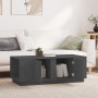 Solid gray pine wood coffee table 110x50x40 cm by vidaXL, Coffee table - Ref: Foro24-814431, Price: 87,01 €, Discount: %