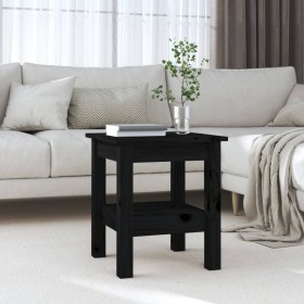 Solid black pine wood coffee table 35x35x40 cm by vidaXL, Coffee table - Ref: Foro24-814263, Price: 42,99 €, Discount: %