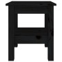 Mesa de centro de madera maciza de pino negro 35x35x40 cm de vidaXL, Mesas de centro - Ref: Foro24-814263, Precio: 42,00 €, D...