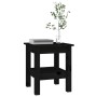 Mesa de centro de madera maciza de pino negro 35x35x40 cm de vidaXL, Mesas de centro - Ref: Foro24-814263, Precio: 42,00 €, D...