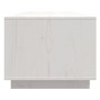 Mesa de centro de madera maciza de pino blanco 110x50x40 cm de vidaXL, Mesas de centro - Ref: Foro24-814425, Precio: 86,12 €,...