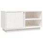 Solid white pine TV stand 80x35x40.5 cm by vidaXL, TV Furniture - Ref: Foro24-814465, Price: 71,99 €, Discount: %