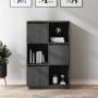 Tall sideboard in solid gray pine wood 74x35x117 cm by vidaXL, Sideboards - Ref: Foro24-814366, Price: 81,64 €, Discount: %