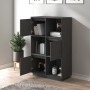 Tall sideboard in solid gray pine wood 74x35x117 cm by vidaXL, Sideboards - Ref: Foro24-814366, Price: 81,64 €, Discount: %