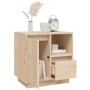 Mesitas de noche 2 uds madera maciza de pino 50x34x50 cm de vidaXL, Mesitas de noche - Ref: Foro24-814480, Precio: 103,31 €, ...