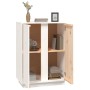 Aparador de madera maciza de pino blanco 60x35x80 cm de vidaXL, Aparadores - Ref: Foro24-814490, Precio: 87,23 €, Descuento: %