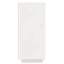 Aparador de madera maciza de pino blanco 60x35x80 cm de vidaXL, Aparadores - Ref: Foro24-814490, Precio: 87,23 €, Descuento: %