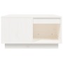 Mesa de centro de madera maciza de pino blanco 60x61x32,5 cm de vidaXL, Mesas de centro - Ref: Foro24-814530, Precio: 94,99 €...