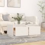 Solid white pine wood coffee table 80x50x35 cm by vidaXL, Coffee table - Ref: Foro24-814440, Price: 82,58 €, Discount: %