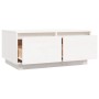 Solid white pine wood coffee table 80x50x35 cm by vidaXL, Coffee table - Ref: Foro24-814440, Price: 82,58 €, Discount: %