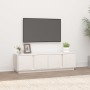 TV cabinet solid white pine wood 140x40x40 cm by vidaXL, TV Furniture - Ref: Foro24-814460, Price: 133,99 €, Discount: %