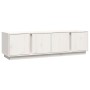 TV cabinet solid white pine wood 140x40x40 cm by vidaXL, TV Furniture - Ref: Foro24-814460, Price: 133,99 €, Discount: %