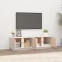 TV cabinet solid white pine wood 140x40x40 cm by vidaXL, TV Furniture - Ref: Foro24-814460, Price: 133,99 €, Discount: %