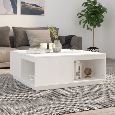 Couchtisch Massivholz Kiefer weiß 100x101x40,5 cm von vidaXL, Couchtisch - Ref: Foro24-814520, Preis: 156,99 €, Rabatt: %