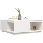 Mesa de centro madera maciza de pino blanco 100x101x40,5 cm de vidaXL, Mesas de centro - Ref: Foro24-814520, Precio: 155,98 €...