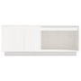 Mesa de centro madera maciza de pino blanco 100x101x40,5 cm de vidaXL, Mesas de centro - Ref: Foro24-814520, Precio: 155,98 €...