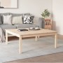 Solid pine wood coffee table 100x100x40 cm by vidaXL, Coffee table - Ref: Foro24-814289, Price: 55,99 €, Discount: %