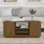 Solid honey brown pine wood coffee table 90x49x40.5 cm by vidaXL, Coffee table - Ref: Foro24-814402, Price: 75,20 €, Discount: %