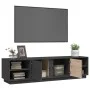 TV cabinet solid gray pine wood 156x40x40 cm by vidaXL, TV Furniture - Ref: Foro24-814456, Price: 117,77 €, Discount: %