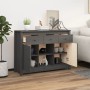 Solid gray pine wood sideboard 100x35x74.5 cm by vidaXL, Sideboards - Ref: Foro24-814551, Price: 122,75 €, Discount: %