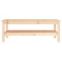 Solid pine wood coffee table 110x50x40 cm by vidaXL, Coffee table - Ref: Foro24-814274, Price: 90,07 €, Discount: %