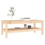 Solid pine wood coffee table 110x50x40 cm by vidaXL, Coffee table - Ref: Foro24-814274, Price: 90,07 €, Discount: %