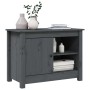 Solid pine wood TV stand in gray, measuring 70x36.5x52 cm. by vidaXL, TV Furniture - Ref: Foro24-814581, Price: 76,23 €, Disc...