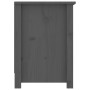 Mueble de TV de madera maciza de pino gris 103x36,5x52 cm de vidaXL, Muebles TV - Ref: Foro24-814586, Precio: 97,45 €, Descue...