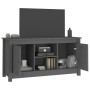 TV-Schrank aus massivem Kiefernholz, grau, 103 x 36,5 x 52 cm von vidaXL, TV-Möbel - Ref: Foro24-814586, Preis: 97,50 €, Raba...