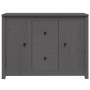 Solid gray pine wood sideboard 100x35x74 cm by vidaXL, Sideboards - Ref: Foro24-814566, Price: 173,02 €, Discount: %