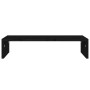 Black plywood screen support 60x23.5x12 cm by vidaXL, TV Furniture - Ref: Foro24-340637, Price: 32,20 €, Discount: %