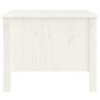 Solid white pine wood coffee table 100x50x40 cm by vidaXL, Coffee table - Ref: Foro24-814605, Price: 116,70 €, Discount: %