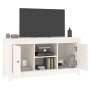 Massiver TV-Schrank aus weißem Kiefernholz, 103 x 36,5 x 52 cm von vidaXL, TV-Möbel - Ref: Foro24-814585, Preis: 98,03 €, Rab...