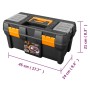 Caja de herramientas PP 450x240x210 mm de vidaXL, Cajas de herramientas - Ref: Foro24-151838, Precio: 34,19 €, Descuento: %