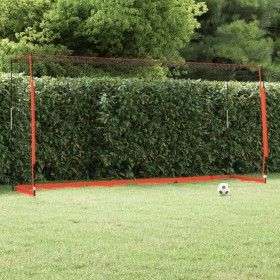 Steel soccer goal 366.5x91x183 cm by vidaXL, soccer goals - Ref: Foro24-93375, Price: 130,99 €, Discount: %