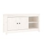 Massiver TV-Schrank aus weißem Kiefernholz, 103 x 36,5 x 52 cm von vidaXL, TV-Möbel - Ref: Foro24-814590, Preis: 77,26 €, Rab...