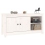 Massiver TV-Schrank aus weißem Kiefernholz, 103 x 36,5 x 52 cm von vidaXL, TV-Möbel - Ref: Foro24-814590, Preis: 77,26 €, Rab...